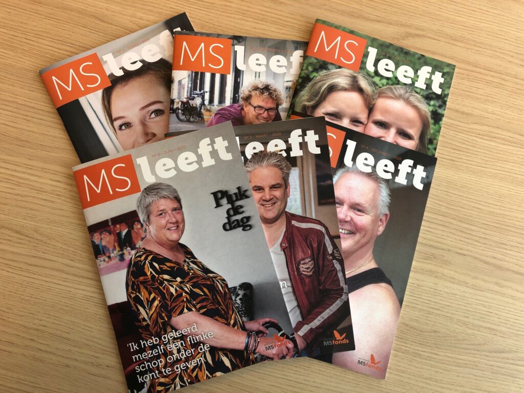 Kwartaalmagazine MS Leeft van het Nationaal MS Fonds