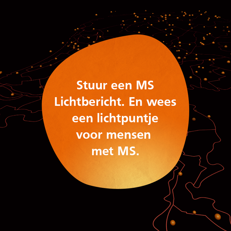 Stuur een MS Lichtbericht naar mensen met MS - Nationaal MS Fonds