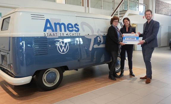 Donatie van Ames Autobedrijf