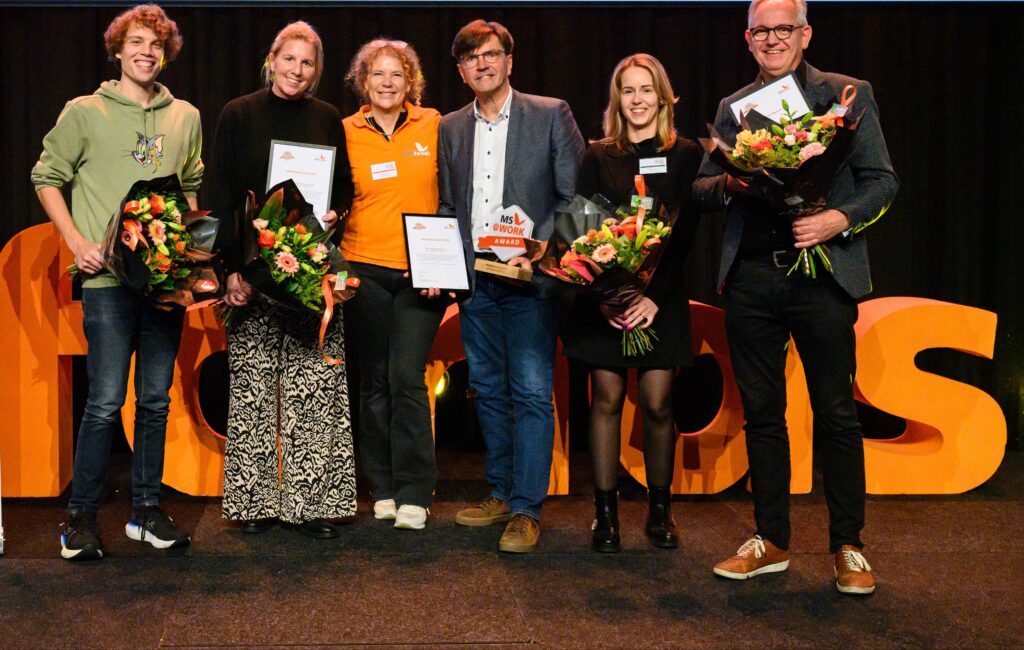 uitreiking MSatworkaward met finalisten