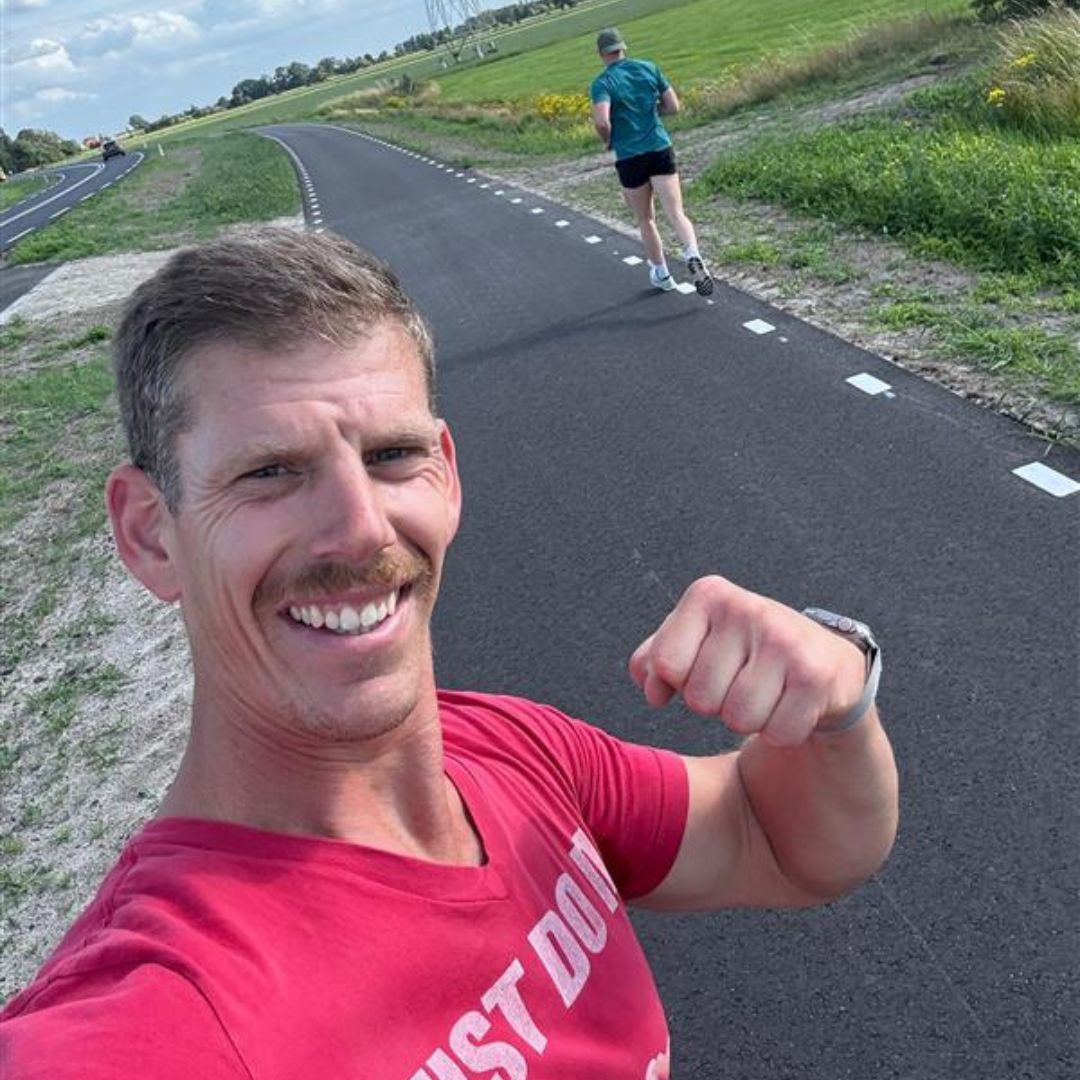 Freek hilvers rent 350 km voor onderzoek naar MS